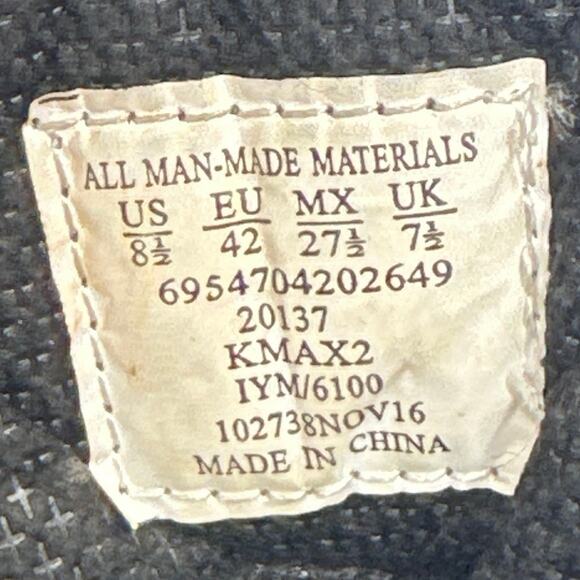 Texas Steer black work/safety boots men 8.5 slip & Oil resistant . - Picture 8 of 8